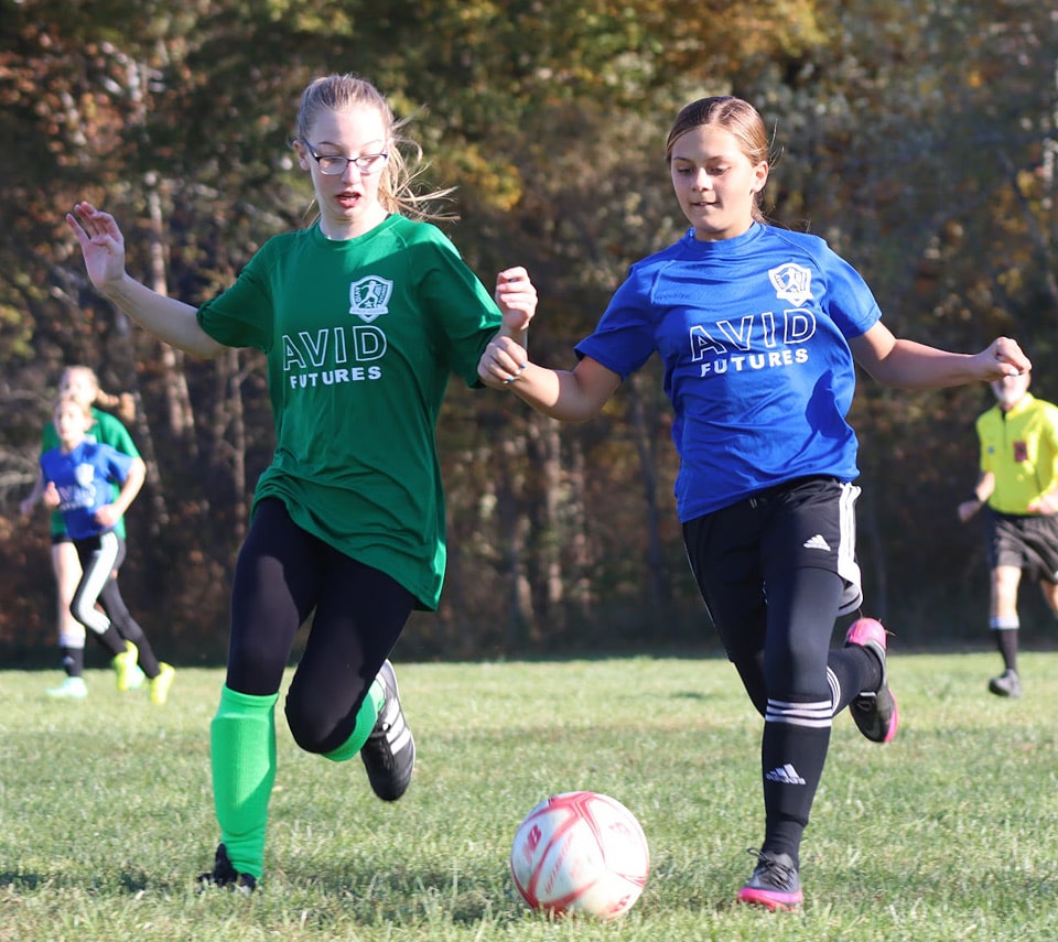 Futures Girls League action picture