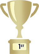 1st place trophy