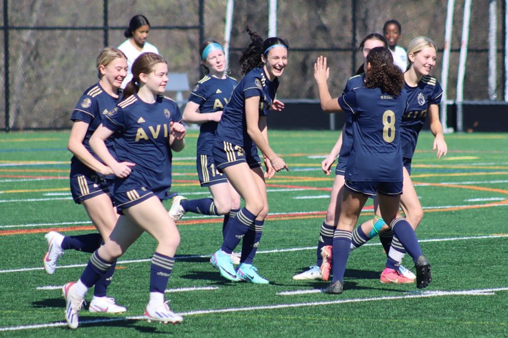 AVID Reign - 2024 FC Frederick Spring ScrimmageFest action photo