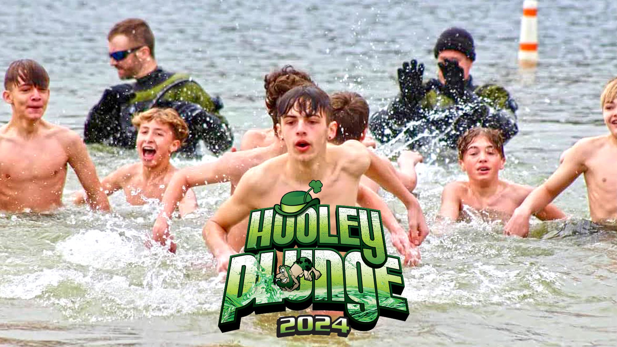 Hooley Plunge 2024 community event