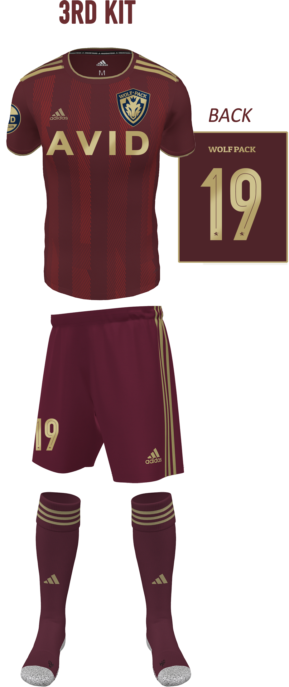 AVID Burgundy Kit