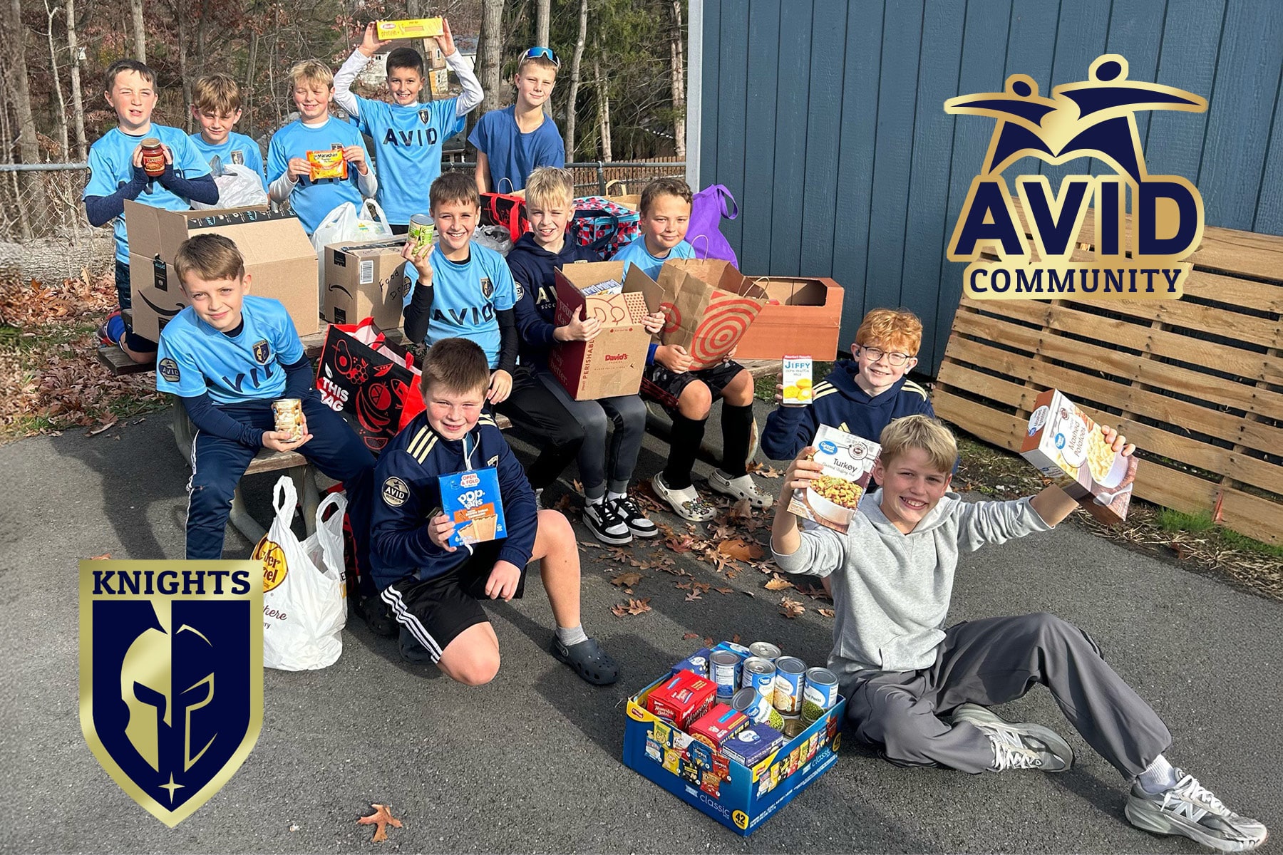 AVID Knights - 2024 Community Food Drive